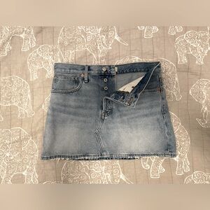 Madewell Denim Skirt